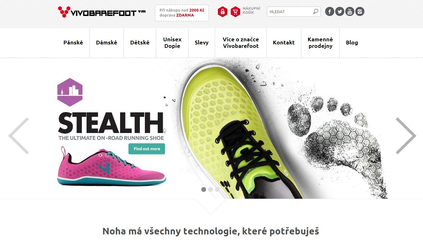 Vivobarefoot v novém obutí!