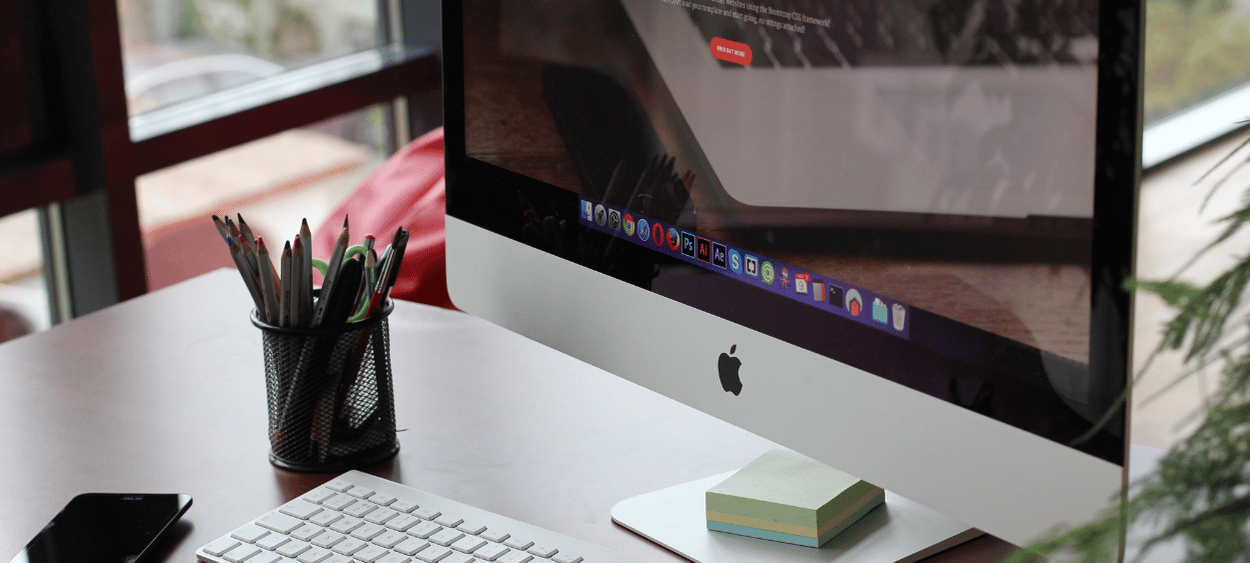 detail na apple monitor