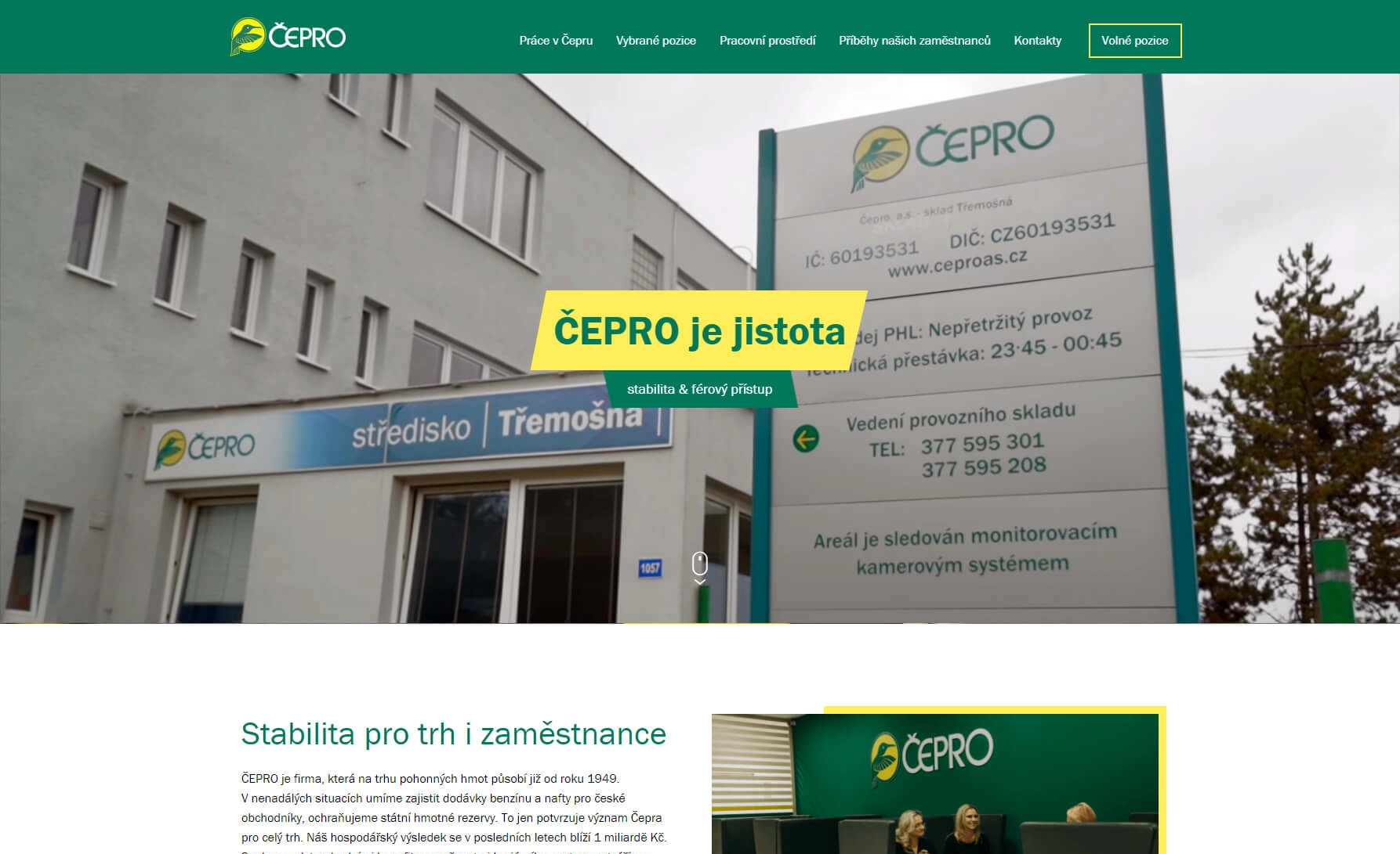 Kariérní web ČEPRO: Investice do náboru, která se vrátila