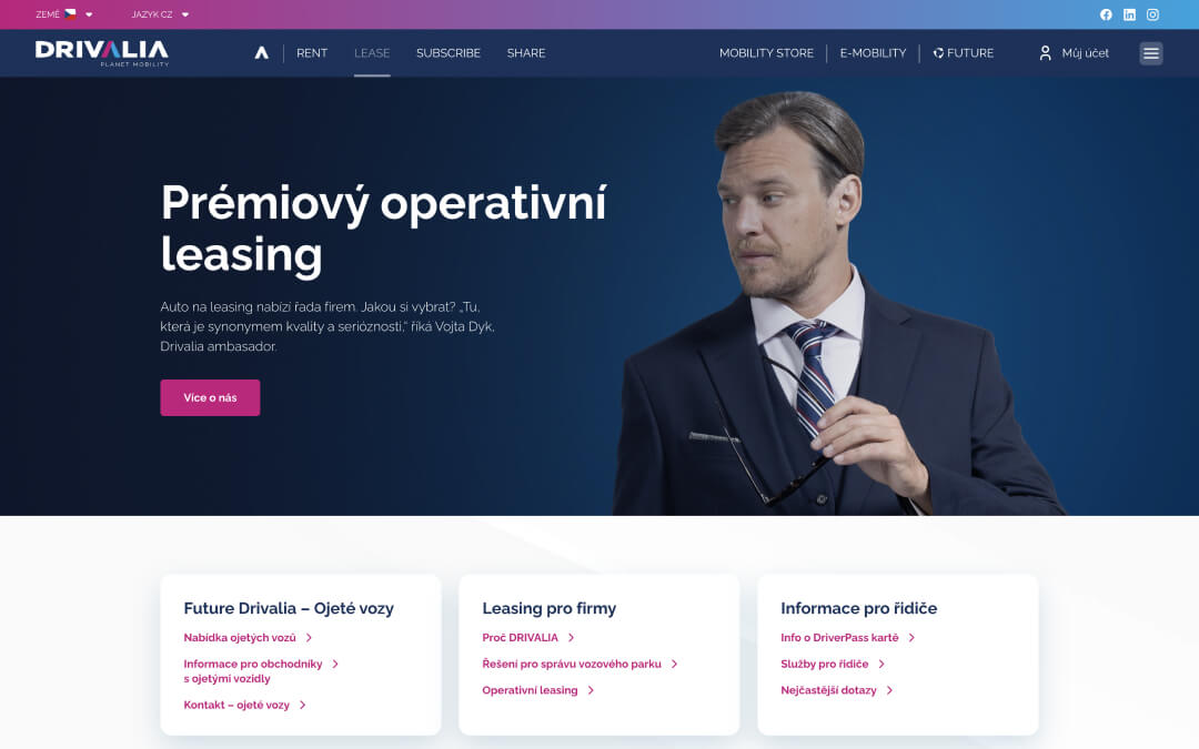 Drivalia – automatizace kampaní