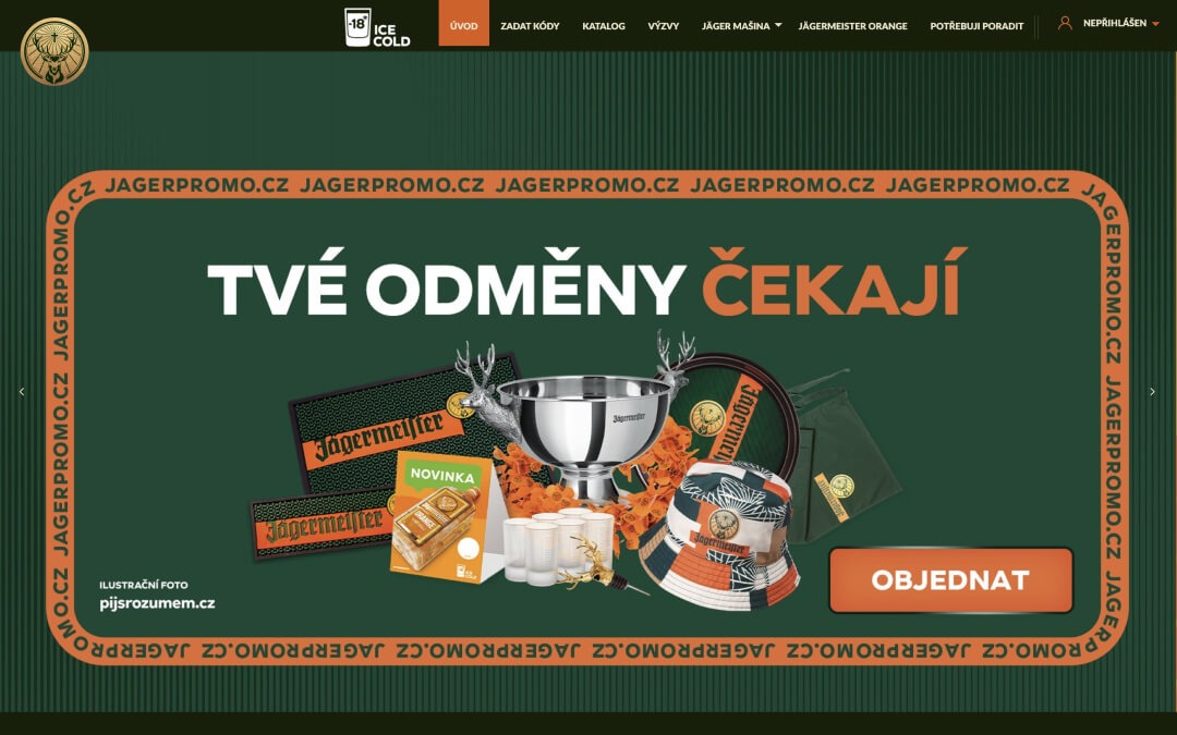 Jaegermeister – Partnerský portál