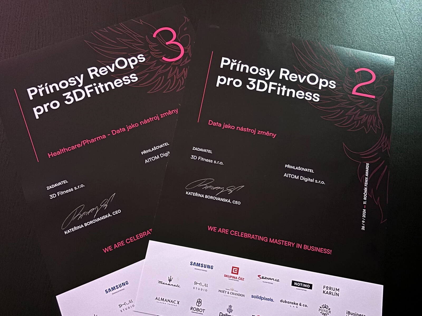 Ocenění pro RevOps na Fenix Awards