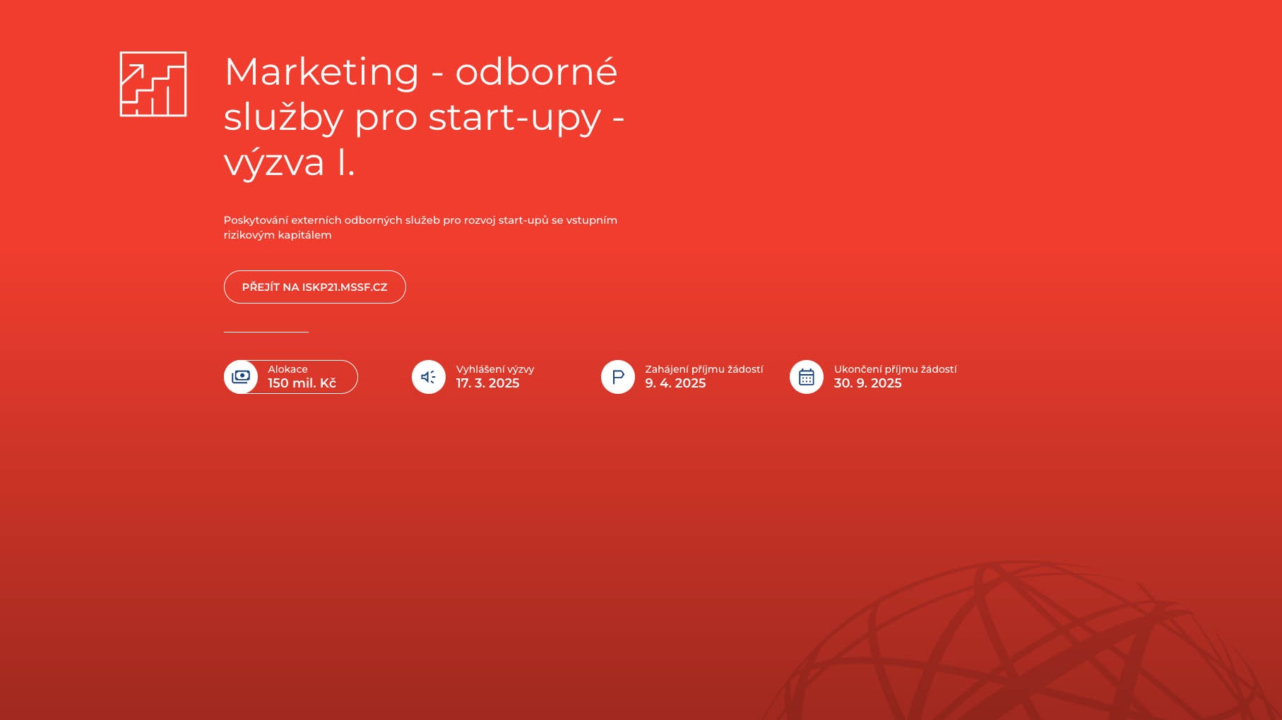 Marketing pro startupy: dotace 2,45 mil. Kč